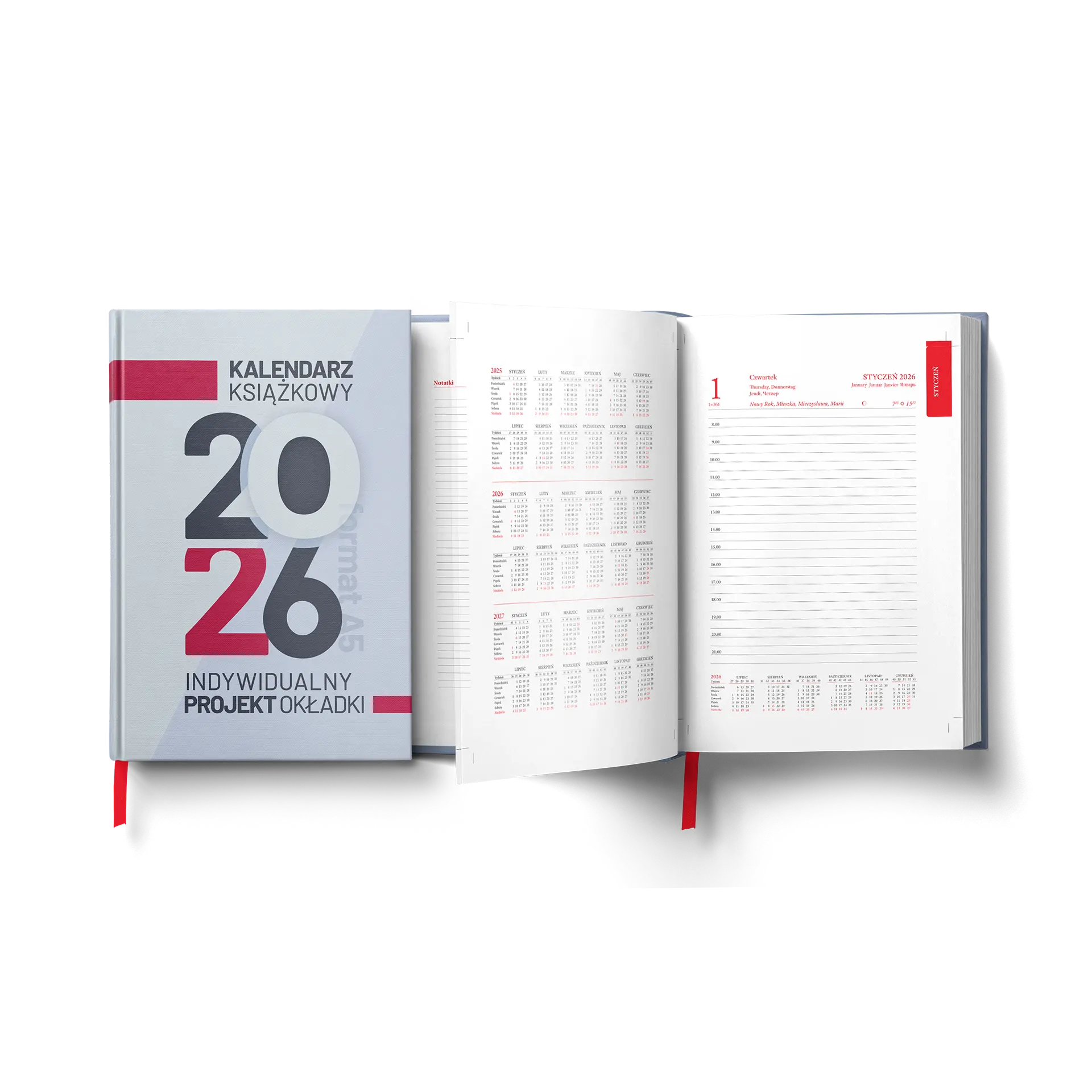 Kalendarze książkowe