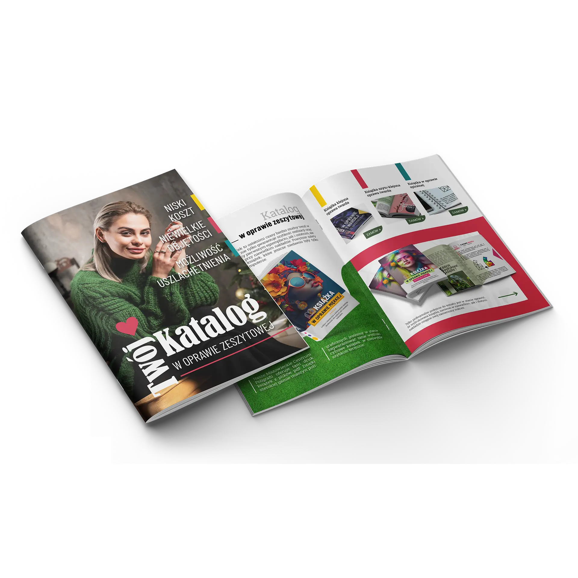 Katalog w oprawie zeszytowej