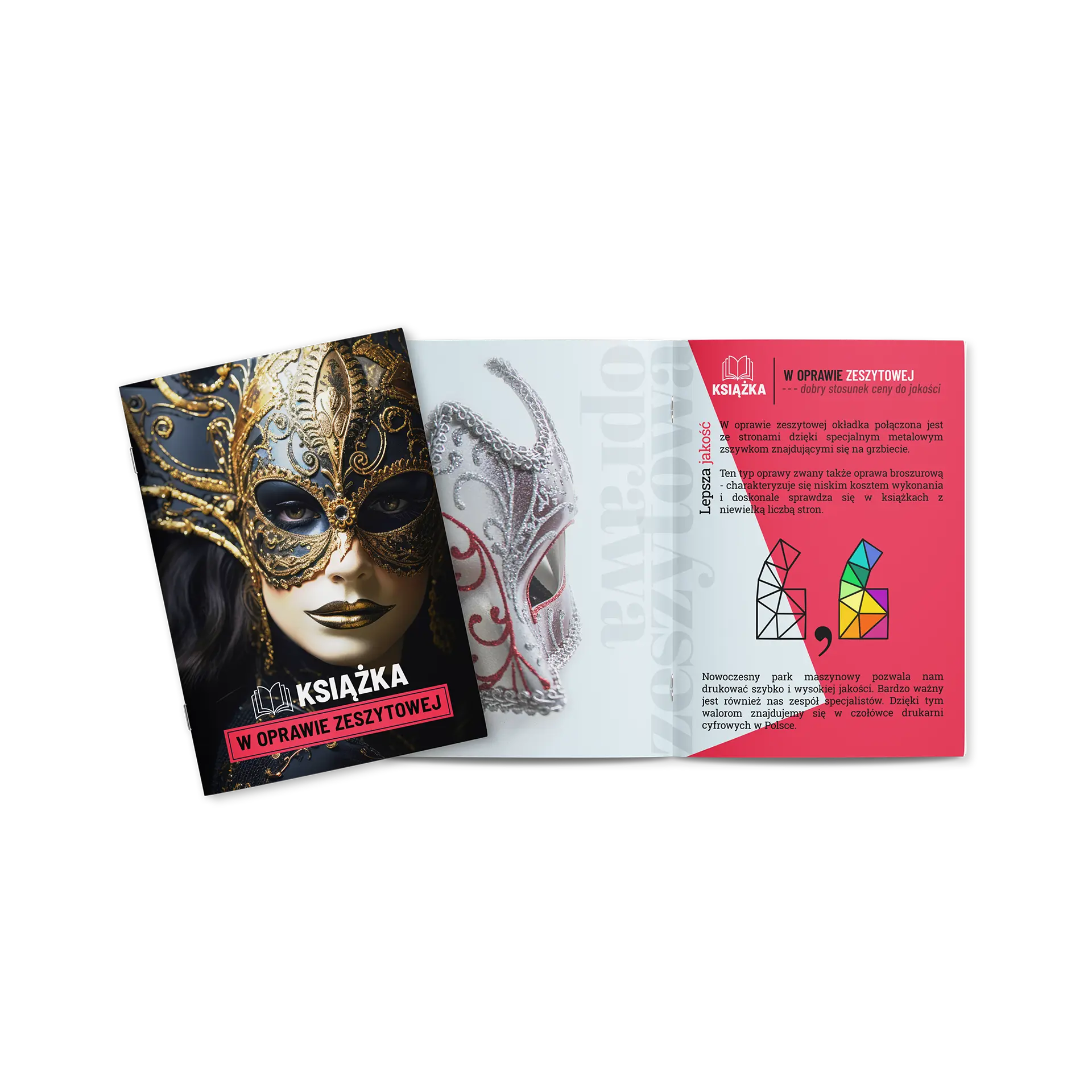 Książka w oprawie zeszytowej